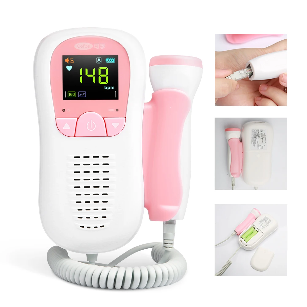 Cofoe Doppler фетальный детектор карманный портативный бытовой ультразвуковой