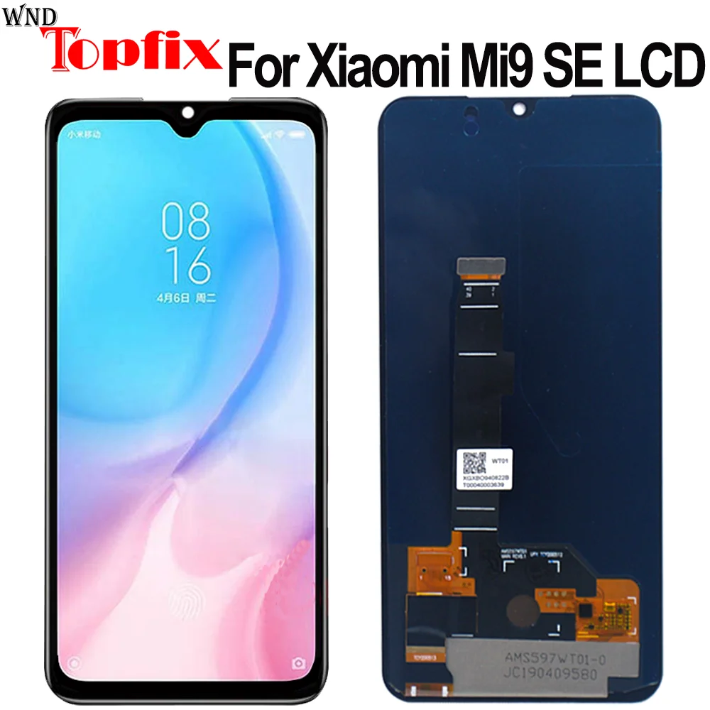 For Xiaomi Mi 9 SE LCD Display Touch Screen Digitizer Assembly For MI 9 SE Display Replacement