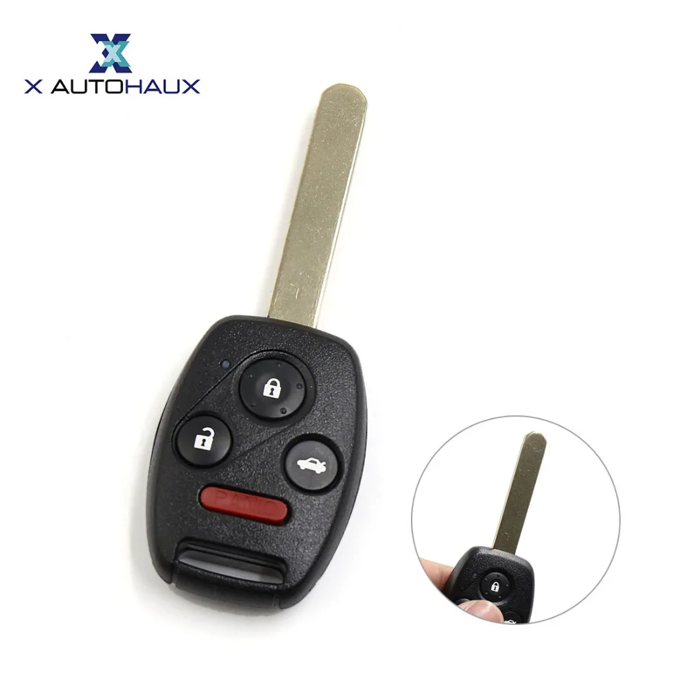 X дистанционный передатчик открытия ключа зажигания AUTOHAUX Uncut Fresh KR55WK49308 для Honda Pilot