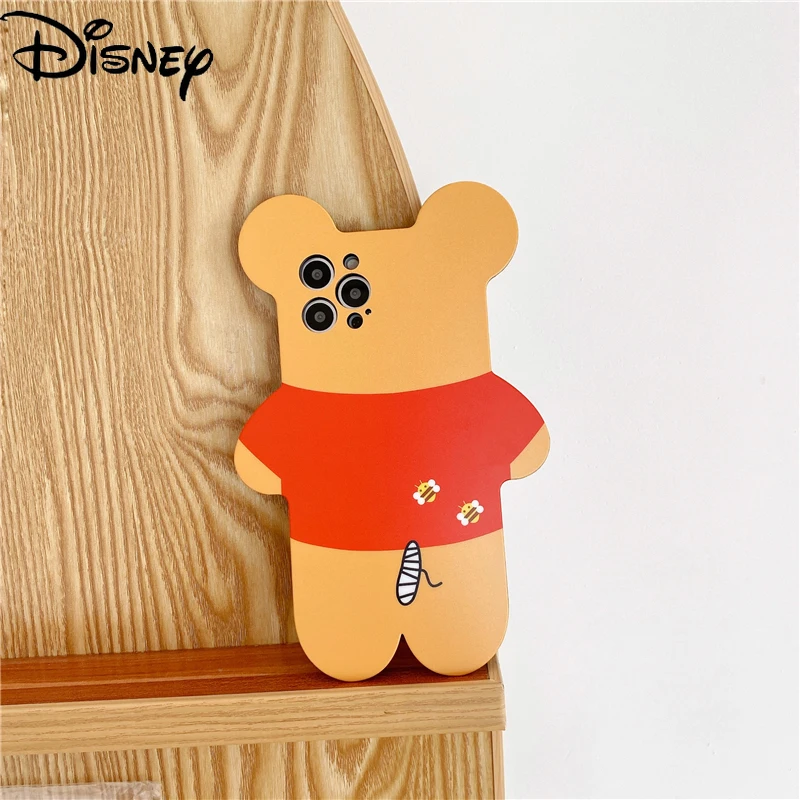 

Disney cartoon cute Winnie the Pooh Creativity phone case for iPhone12/12pro/max/11pro/11promax/xs/se/xr/xamax/7plus/8p/7/8/