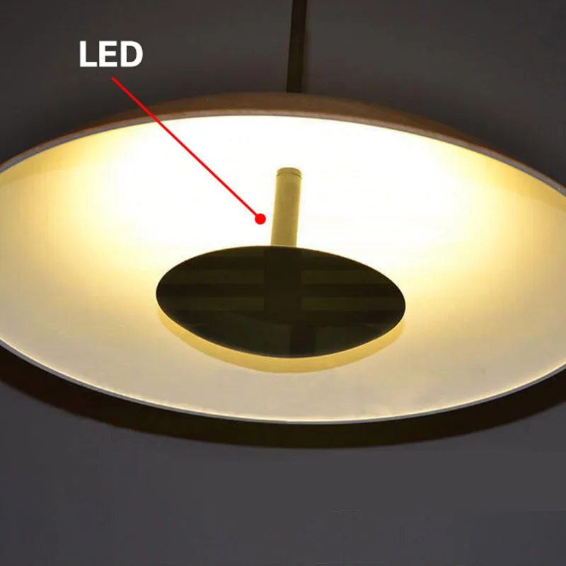 Современная светодиодная Подвесная лампа прикроватная для кухни бара кафе
