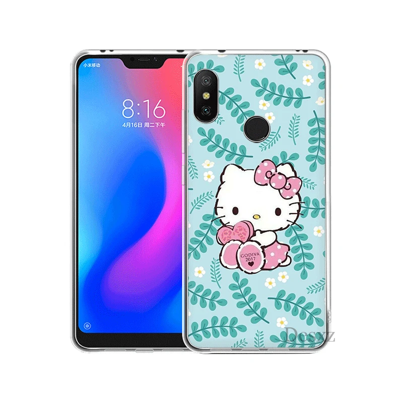 Чехол для мобильного телефона Redmi 3S 3 4 6 4A 4X 5A 7 7A K20 GO Pro Plus жесткий чехол hello kitty Cool Shell