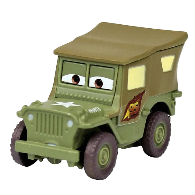 Disney Pixar Тачки 2 3 игрушки Молния Маккуин Джексон шторм Mack Uncle Truck 1:55 литой модельный автомобиль для детей рождественские подарки - Цвет: Sergeant