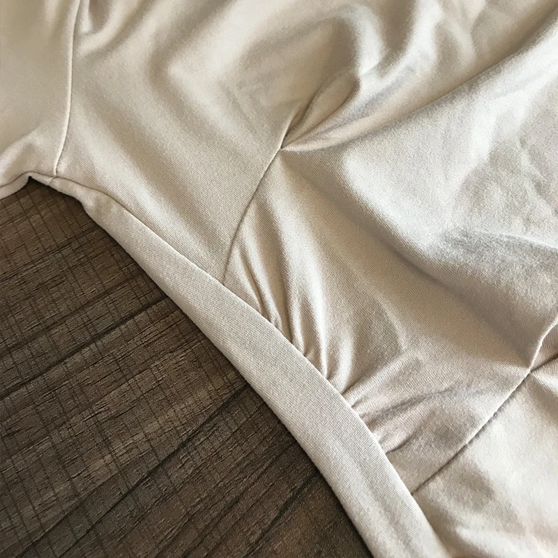 

2021 Casual one shoulder women top Summer long sleeve t-shirt female tops Sexy asymmetric slim solid ladies tops shirts 2020