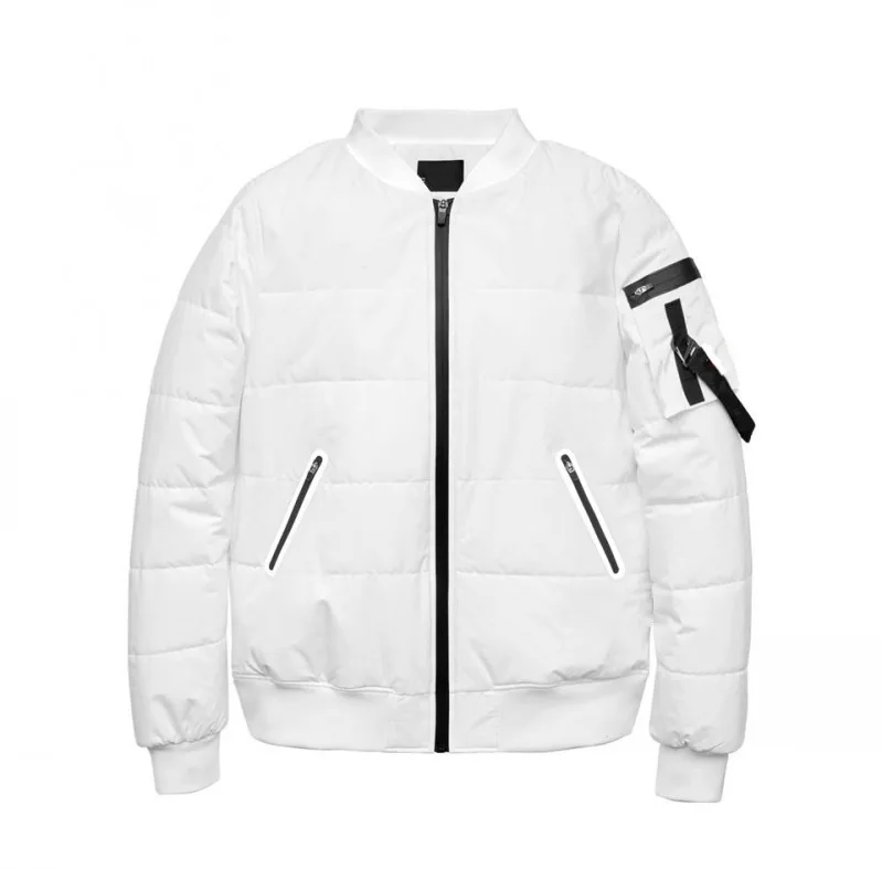 ZOGAA 2021 Winter New Warm Cotton Coat Male Muscle Fitness Brother Trend Fitness Casual Coat Men's Cotton Coat