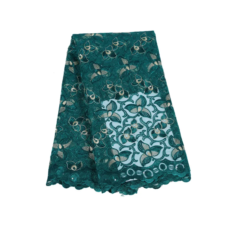 Французская нигерийская кружевная ткань высокого качества свадебная