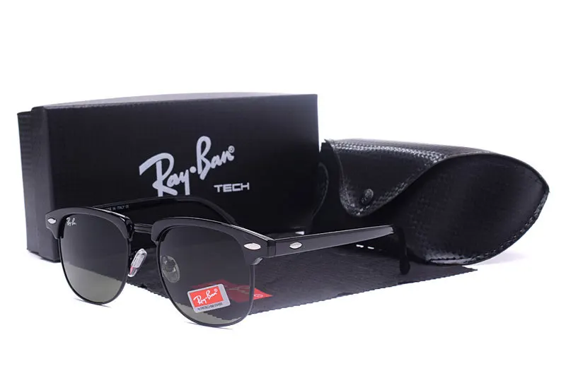 Новинка RayBan RB3016, мужские винтажные Поляризованные солнцезащитные очки, Классические брендовые солнцезащитные очки с покрытием, линзы для вождения, солнцезащитные очки для мужчин/женщин RayBan