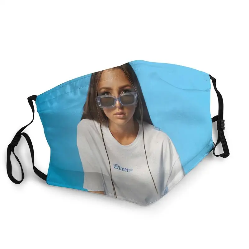 

Queen Eva French Singer Adjustable Face Mask Unisex Adult Anti Haze Dustproof Protection Cover Respirator Mouth-Muffle