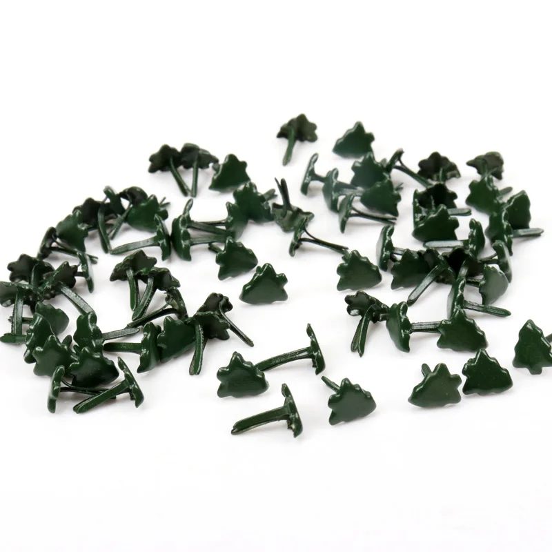 8. 8x7mm 50pcs Микс бабочка цветок лист форма горный хрусталь шпильки и шипы для одежды круглые квадратные штифтики для скрапбукинга, украшение застежки - Цвет: 8. 8x7mm 50pcs