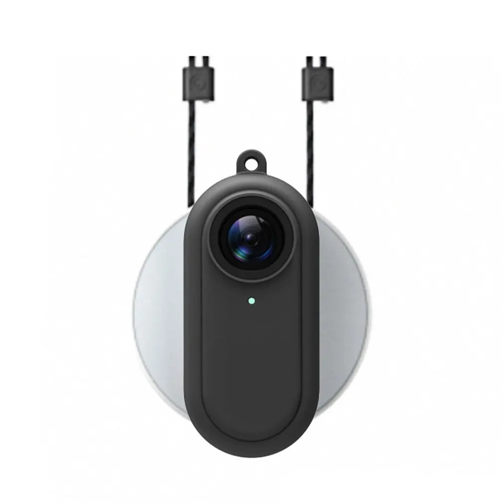 Силиконовый чехол для Insta360 Go 2 защитный экрана аксессуары камеры моющийся