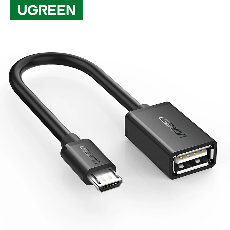 Ugreen Micro USB OTG Cable Adapter for Xiaomi Redmi Note 5 Micro USB Connector For Samsung S6 Tablet Android USB 2.0 OTG Adapter