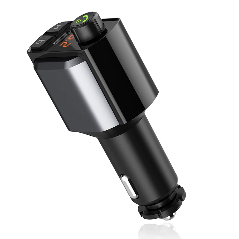 Автомобильное зарядное устройство с Bluetooth QC3.0 + PD18W FM передатчик зарядка