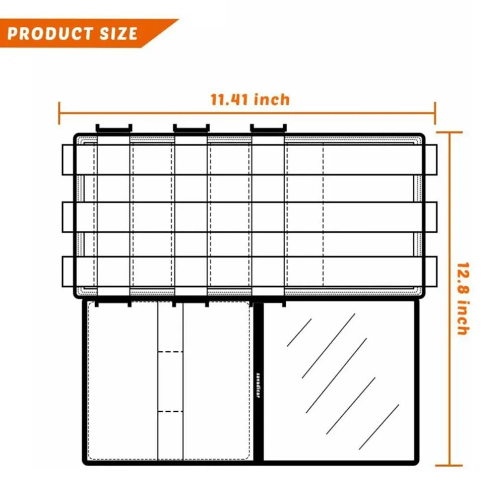 

Front Visor Storage Storage Cover Sun Visor Organizer Hot Sale Protable