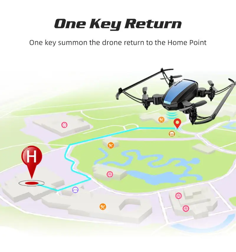 GloryStar GW125 Mini Drone Quadrocopter 2.4G 4CH RC Helicopter Micro Pocket Folding Dron for Kids Toys Boys |