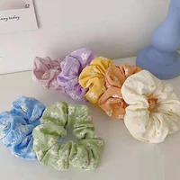japanese sweet design and stylish fabric flower large hairband internet celebrity temperament girlish heart hair accessories