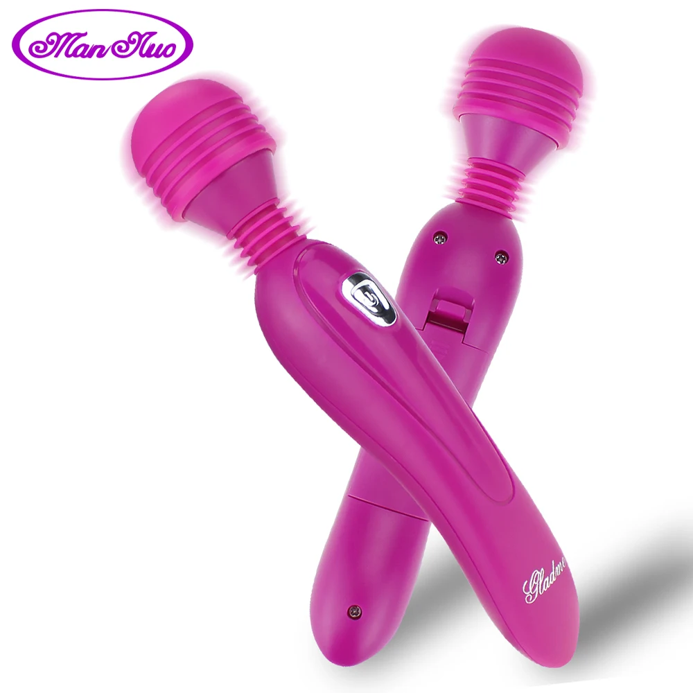12 Скорость сильной вибрации Волшебная палочка Стимулятор клитора G spot Вибратор