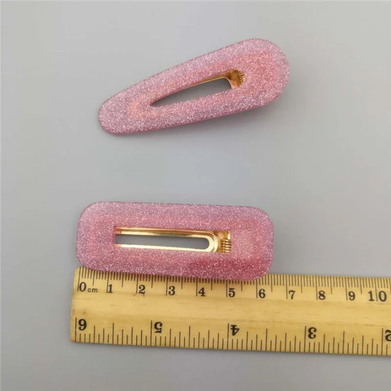 Корейская обувь блестящая пространство заколки для волос девочек 2019 модные с