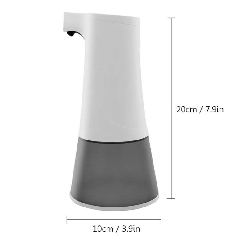 

Intelligent Automatic Liquid Soap Dispenser Induction Foaming Hand Washing Device for Kitchen Bathroom (Without Liquid) 350ml