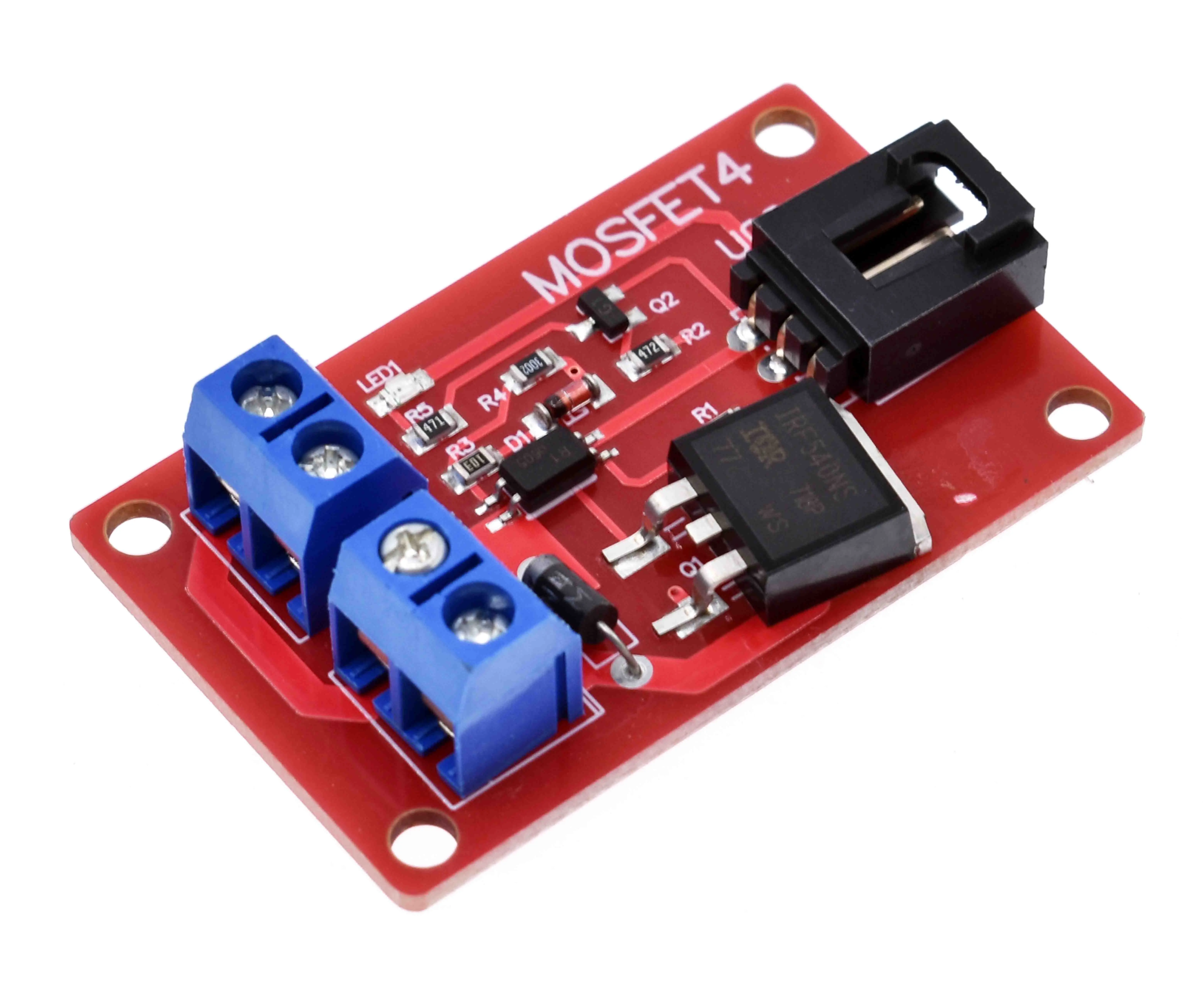 Четырехканальная 4 канальная Кнопка MOSFET IRF540 V4.0 + модуль переключателя