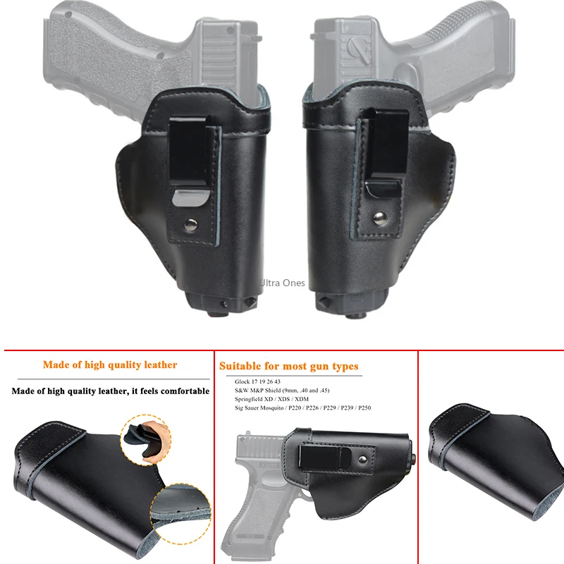 Тактическая охотничья кобура для пистолета скрытого ношения пейнтбола стрельбы