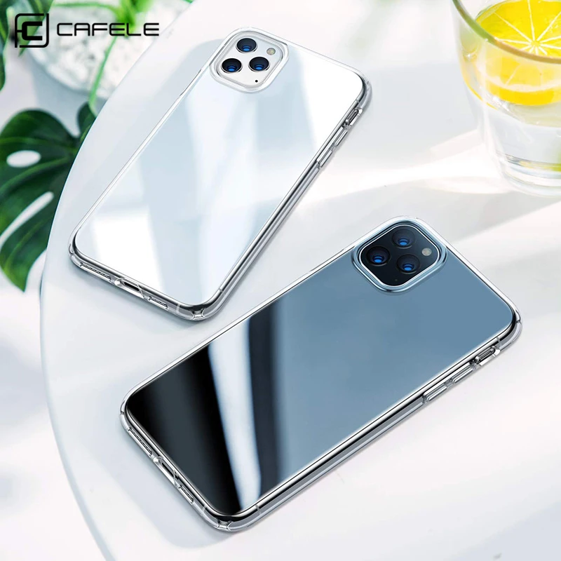 Оригинальный мягкий чехол CAFELE для iPhone 11 Pro Max задний телефона прозрачный