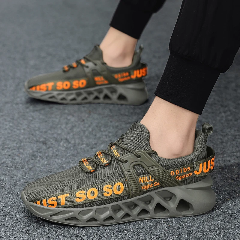 

Hot Sales Breathable Men Sneakers Blade Sports Running Shoes for Men Outdoor Walking Shoes Zapatillas Hombre Deportiva