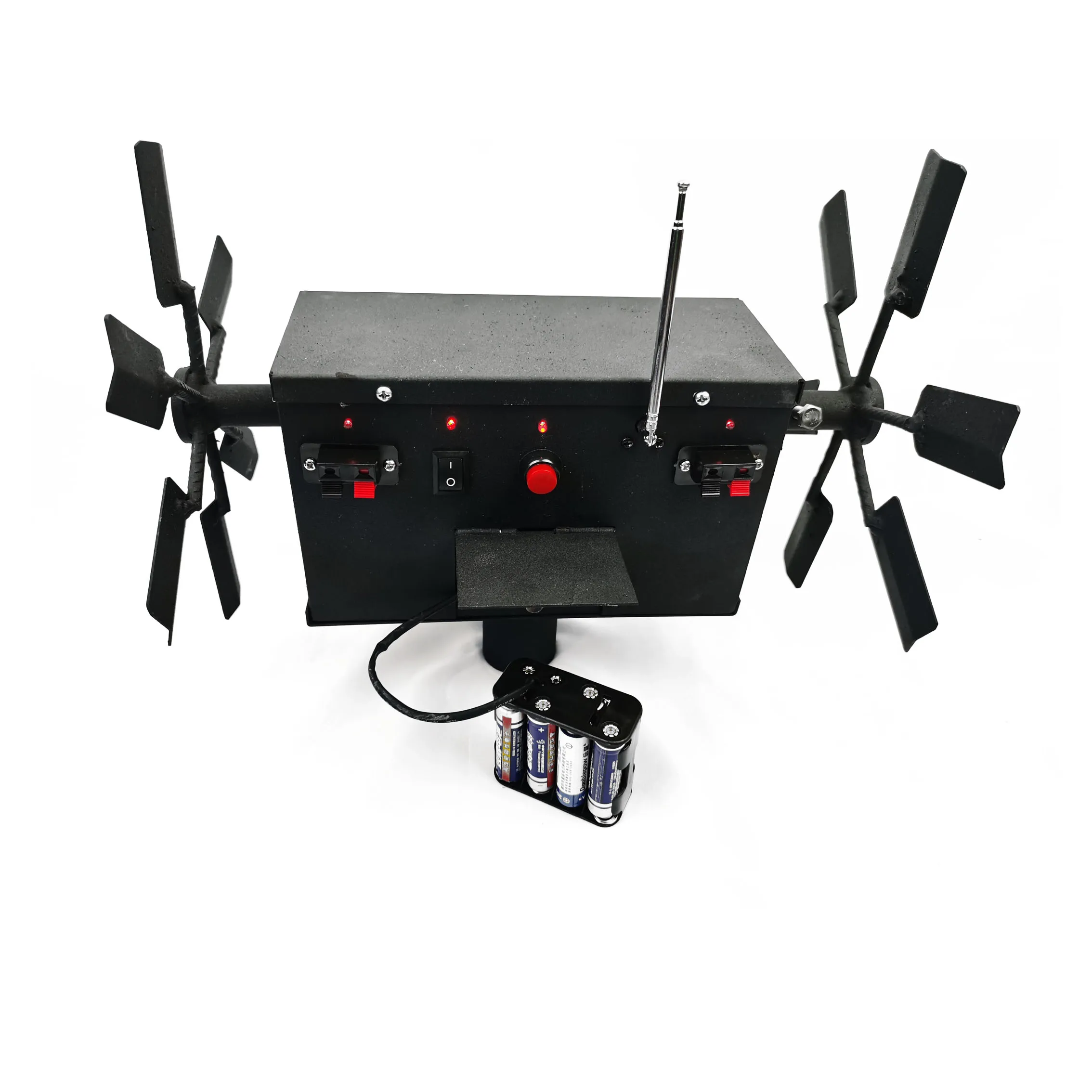 

One-way two-way electronic cold fireworks invincible performance special effects art hot wheels