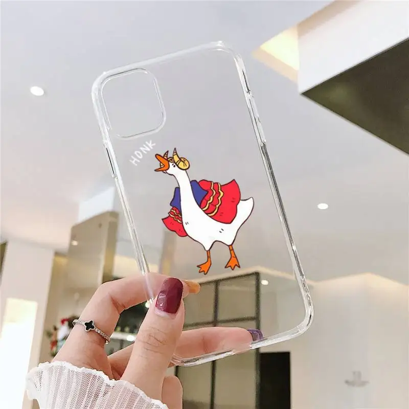 

To Honk or Not To Honk Phone Case Transparent soft For iphone 5 5s 5c se 6 6s 7 8 11 12 plus mini x xs xr pro max