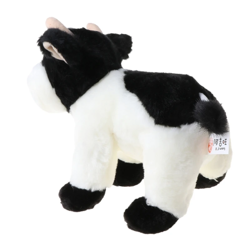 

Cute Standing Cow Lying Down Dairy Cow Plush Doll Stuffed Animal Soft Cuddly Toy J2HD