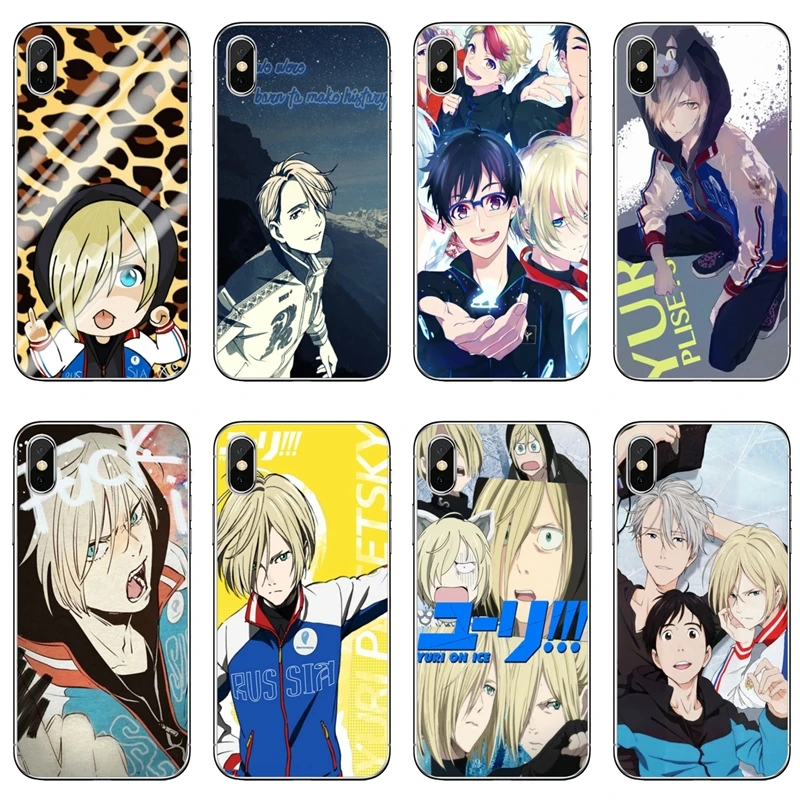 Чехол с аниме Yuri on Ice для Xiaomi Redmi Note 6 5 5A 4 3 pro S2 plus 6A 4A 4x Pocophone F1 | Чехлы мобильных