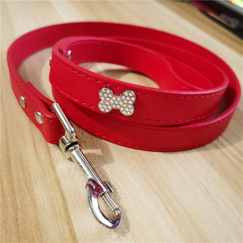 

Поводок для собак, S #1,5*120 см M #2,0*120 см, розовый, черный, красный, для прогулок на открытом воздухе, из мягкого полиуретана, поводок кожаный пово...