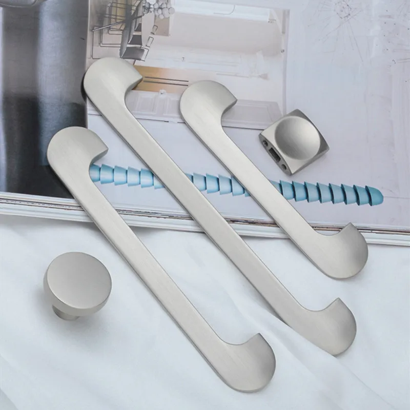 KK &amp FING европейские жемчужные серые дверные ручки для шкафов и ящиков ручка из