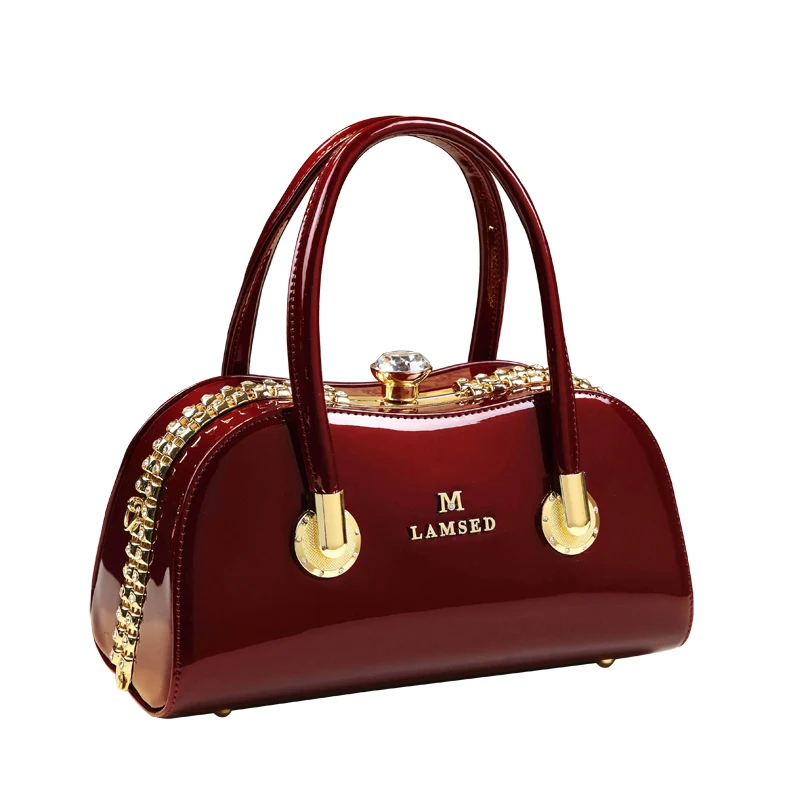 Новые роскошные сумки женские Дизайнерские Высокое качество лакированная кожа