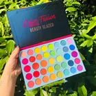 Палетка радужных теней для век Beauty Glazed, 39 цветов, мерцающий пигмент, радуга, макияж, палитра теней для век, косметика