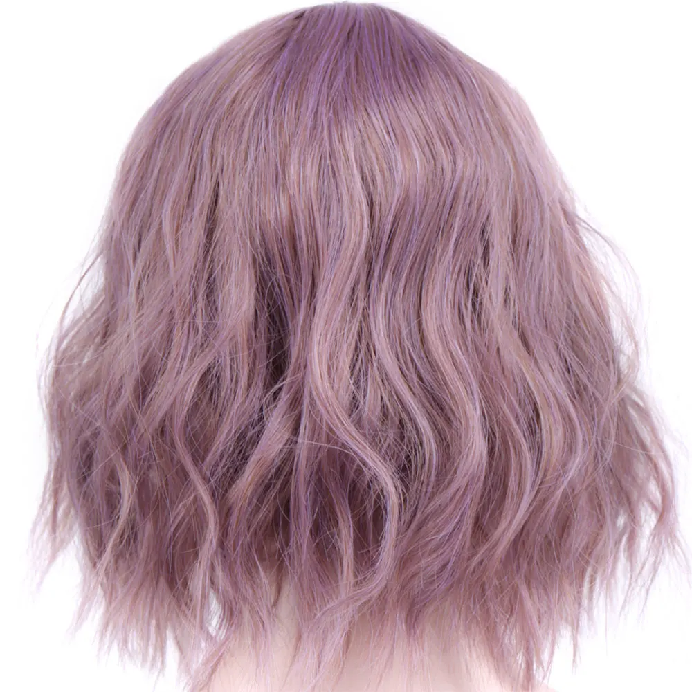HiDoLA короткие волнистые парики Боба для черных женщин африканские американские