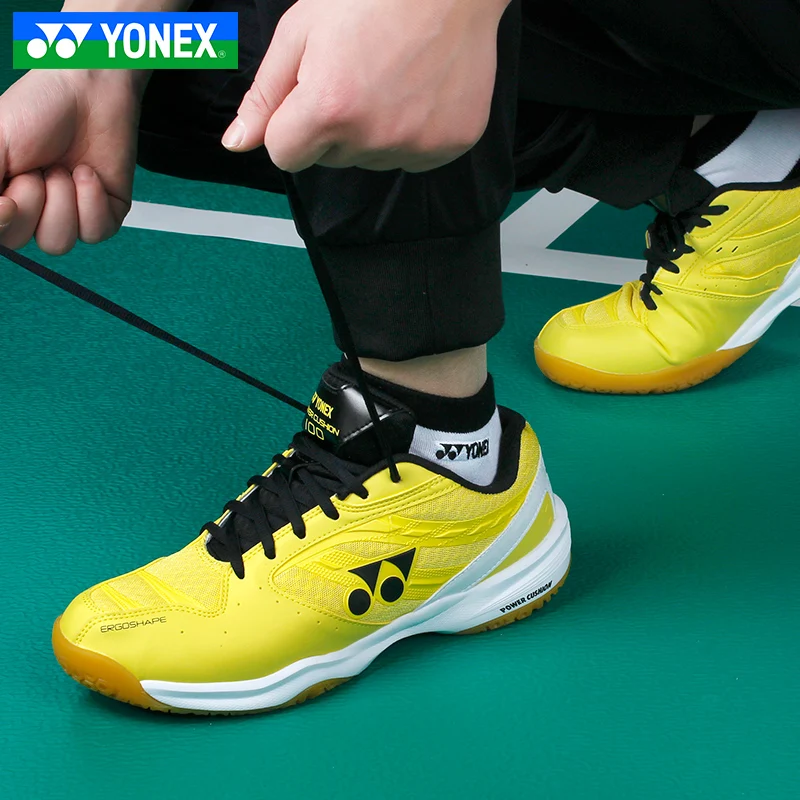 Yonex Yy амортизатор для игры в бадминтон для Для мужчин Для женщин бадминтон тренировка, Теннис Спортивная обувь Кроссовки 100c