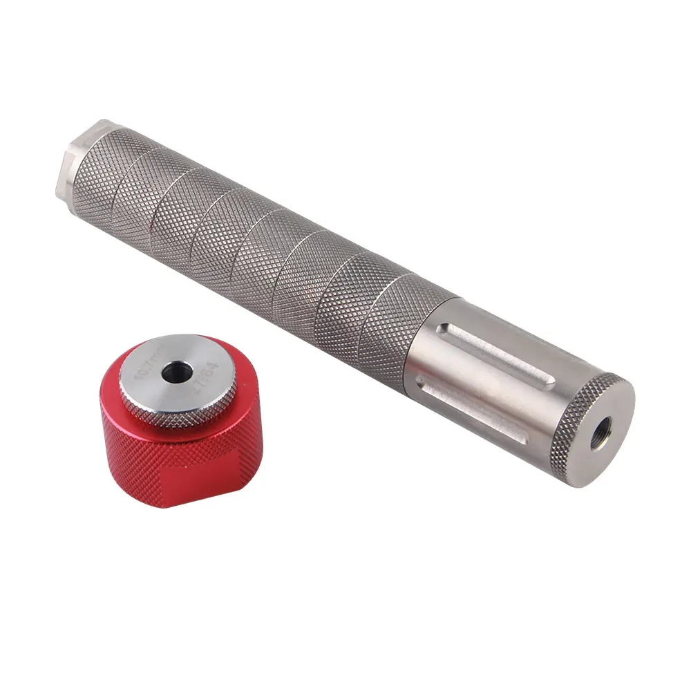 

1/2x28 or 5/8x24 Fuel Filter titanium modular Car engine 9.5 inch 9mm solvent traps adapter booster Jig