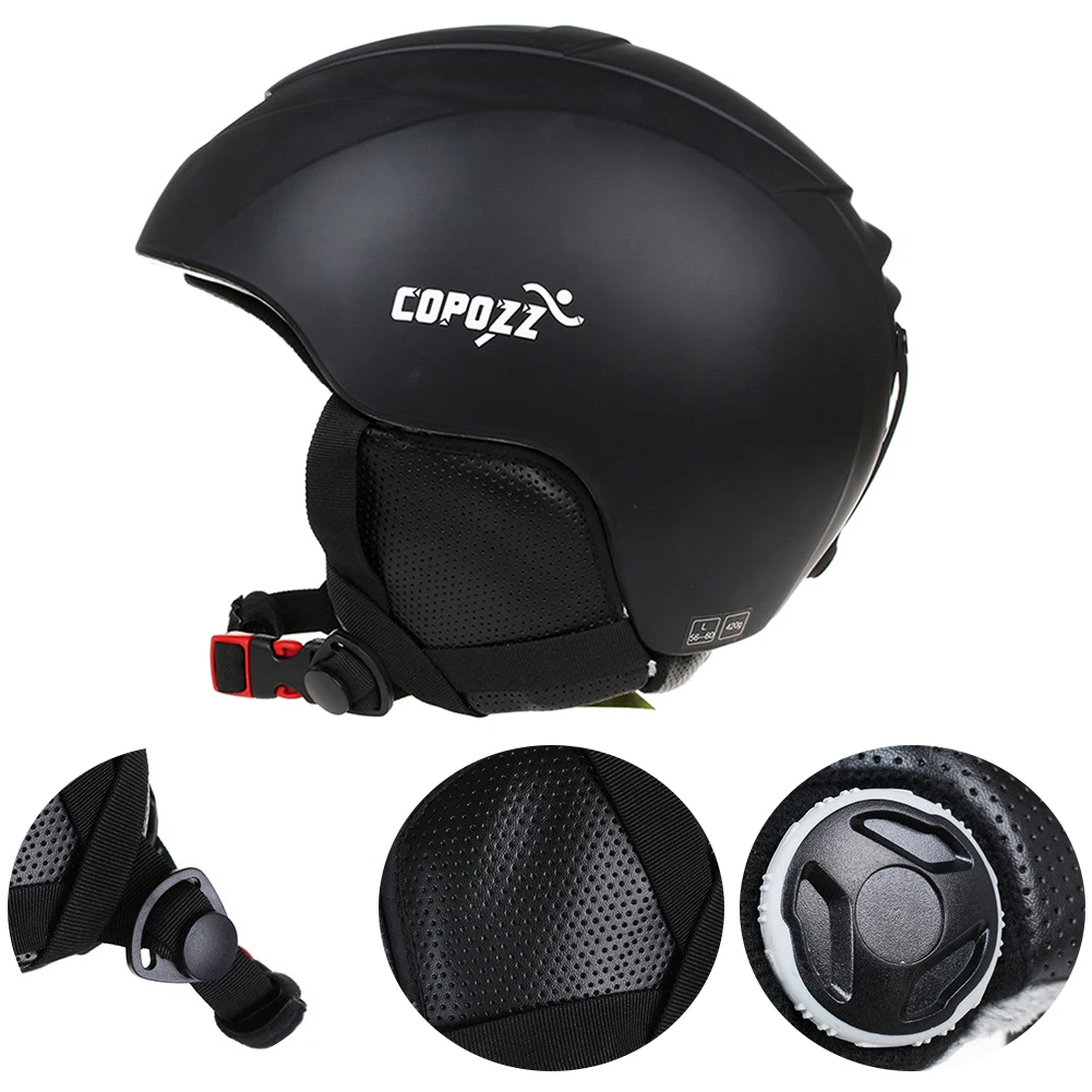 

Men Women Outdoor Winter Gift Snowboard Warm Ultra Light Safe Protective Skating Integrally Molded Fashion Adjustable Ski Helmet