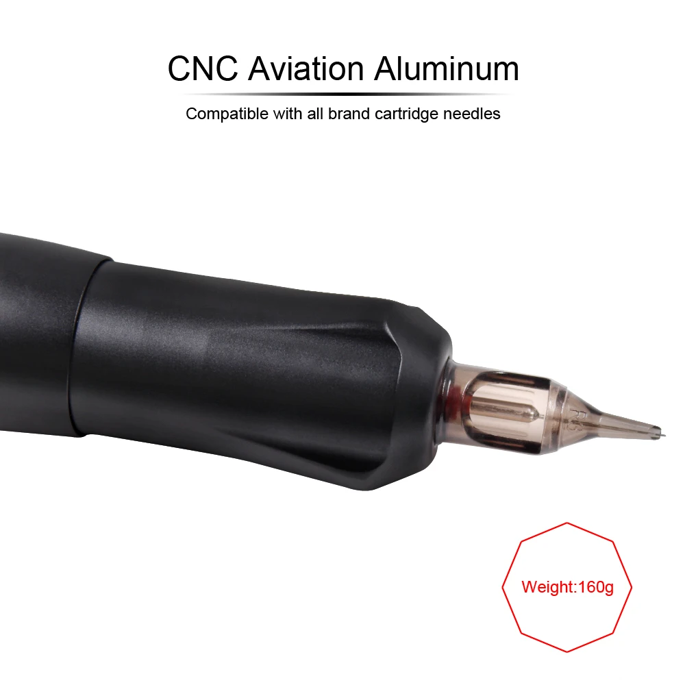 

New Tattoo Machine Rotary Pen For Liner Shader Permanent Makeup Machine With Tatoo cartridge Needles Strong Faulhaber Motor