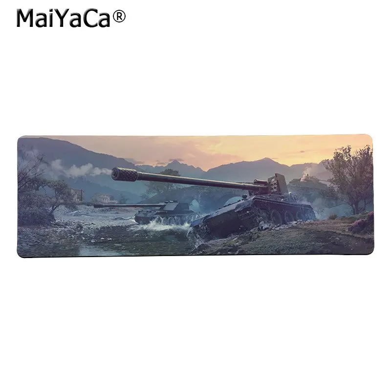 MaiYaCa высокое качество Мир танков DIY дизайн игровой с узором коврик для мыши