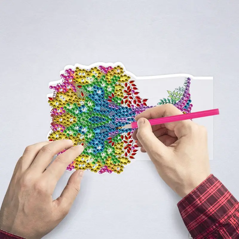 

2021 New Tree DIY LED Diamond Painting Night Light Cartoon Animals Special lamp