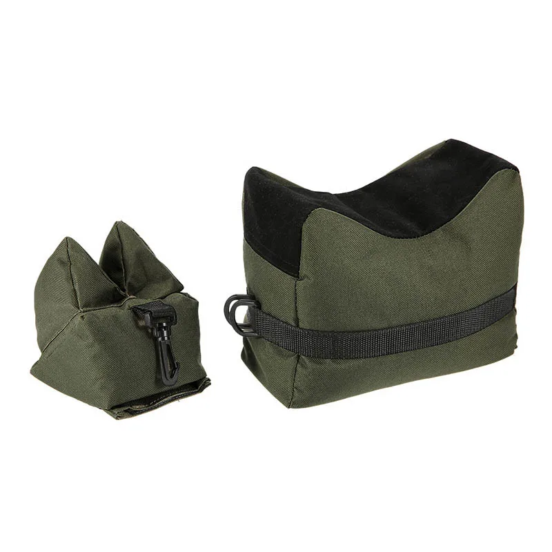 Green Sand Bag Передняя и задняя Сумка винтовка Поддержка Песочник Снайпер Охота цель для винтовки стрельба Стенд Сумка пистолет аксессуары Сумка-подставка - Цвет: Green Sand Bag