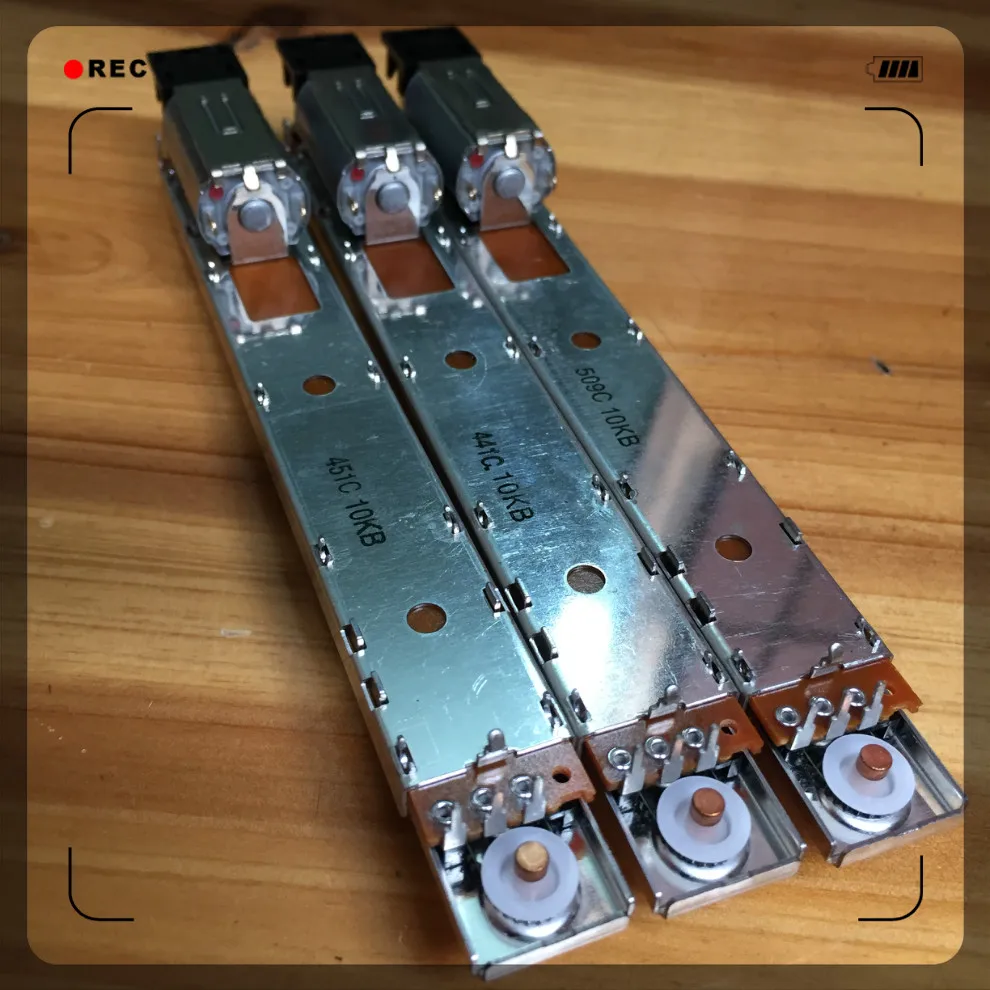 Япония ALPS Soundcraft микшер с ЧПУ двигателем B10K скользящий потенциометр перемещение