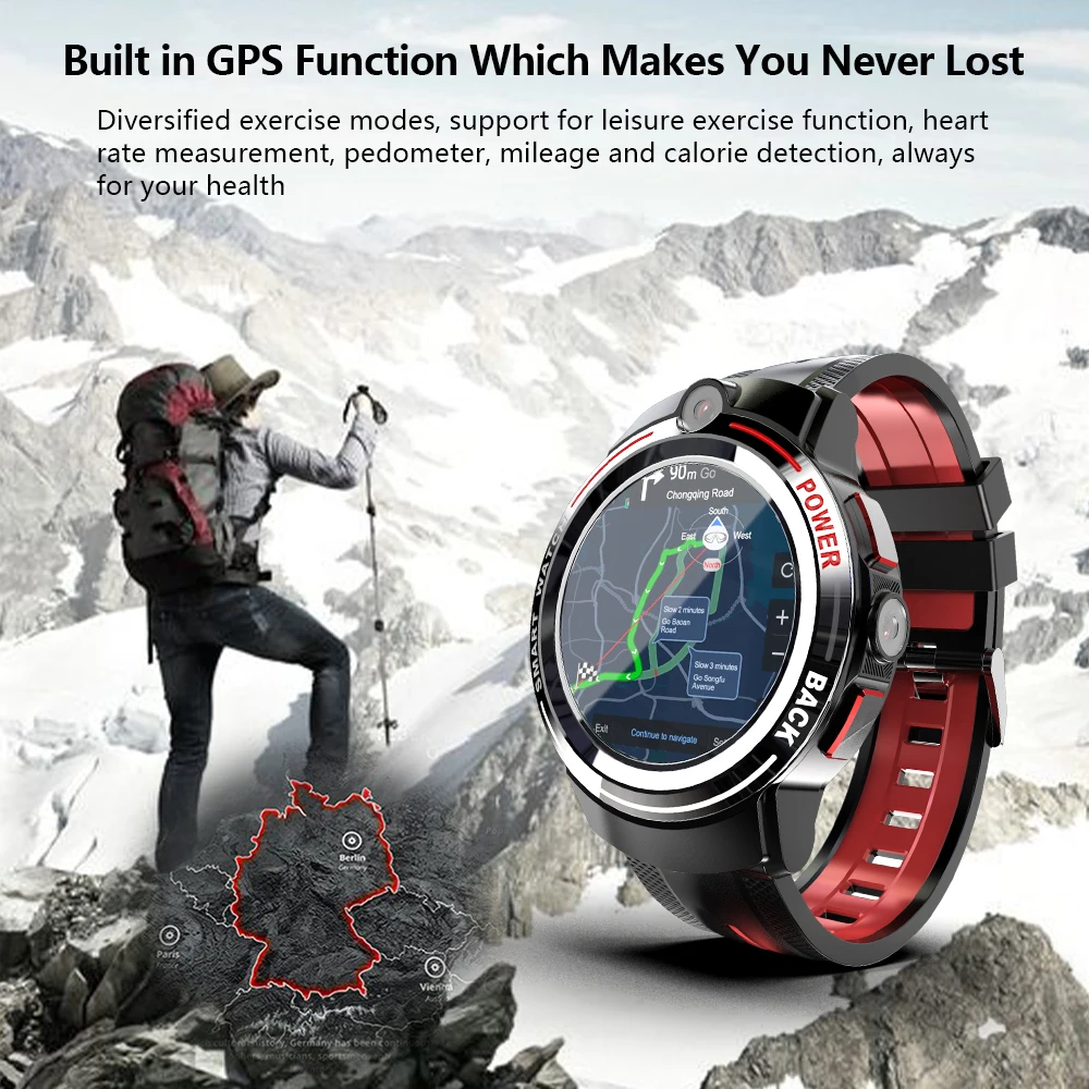 Roruite Appllp3 Ceramic Bezel Men's Smart Watch 1.39 Inches Full Touch Screen 4G Women Smartwatch For Xiaomi IOS Phones | Электроника