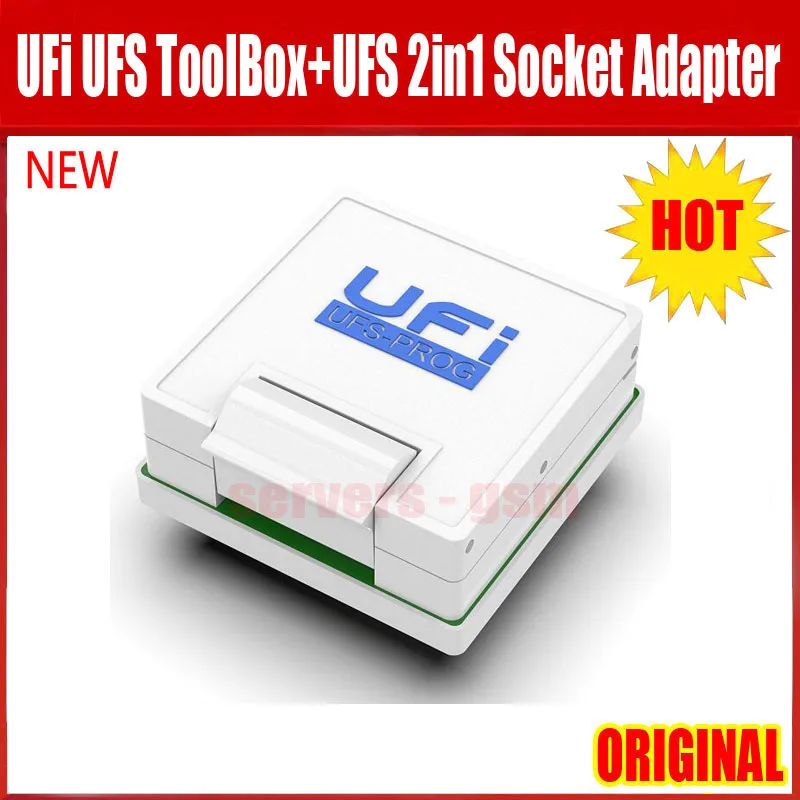 2022 NEW Original UFi-UFS ToolBox+ UFS 2in1 Socket Adapter ( BGA254 BGA153) Works as an add-on interface paired with UFI-BOX w | Мобильные