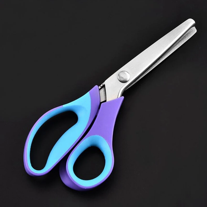 Ножницы для резки зигзаг ножницы портнихи шитья портновские рукоделия из кожи