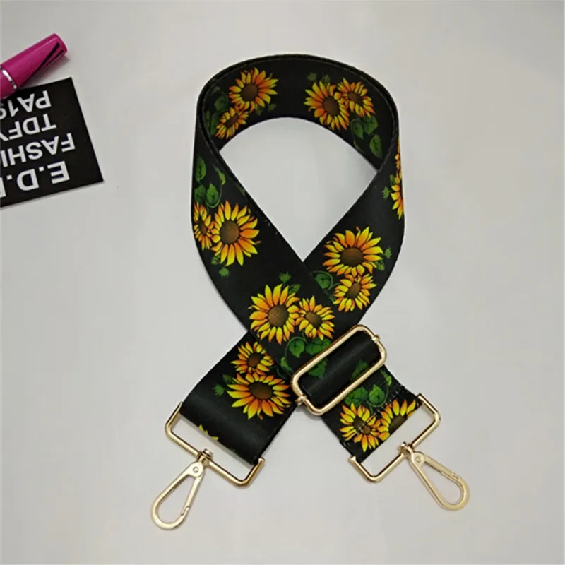 HJKL120x5cm нейлоновая цветная сумка на ремне аксессуары для женщин Радужная Регулируемая Вешалка на плечо сумка на ремне Декоративная Сумка