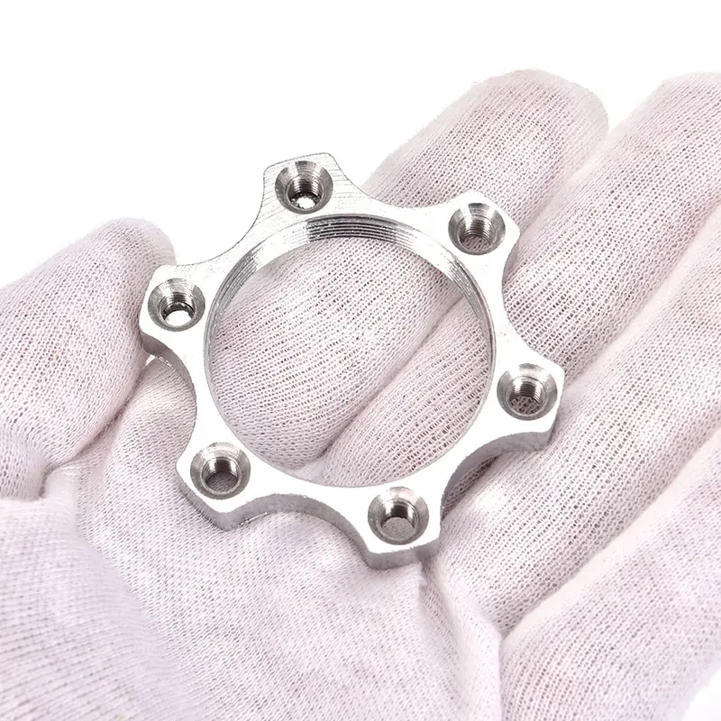 Цельнокроеные тормозные роторы для велосипеда колеса с резьбой ступицы дисковый