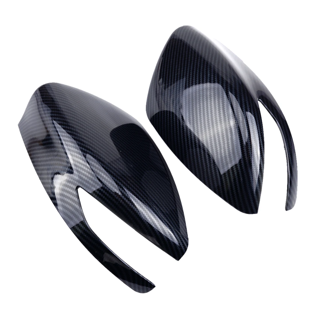 ABS боковое зеркало покрывает формовочные Планки углеродное волокно текстура