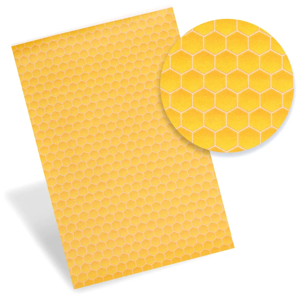 22X30CM искусственная кожа с принтом звезд и полосок размером A4, синтетическая ткань для шитья, искусственный ПУ материал для самостоятельного создания сумок.